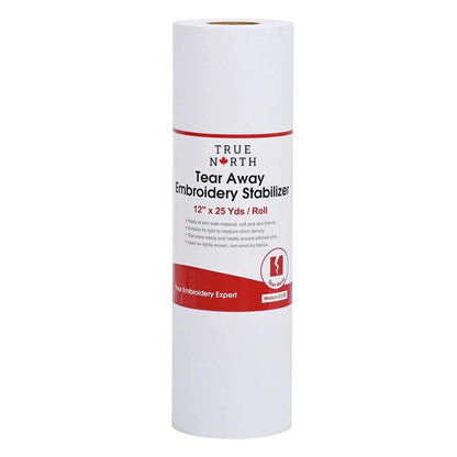 Tear Away Embroidery Machine Stabilizer Backing Paper Roll 1.8 Oz Free Shipping